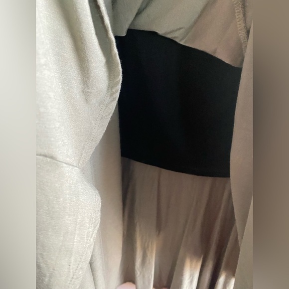 Ava & Viv - Sage Green Maxi skirt with mermaid flare - Picture 9 of 11